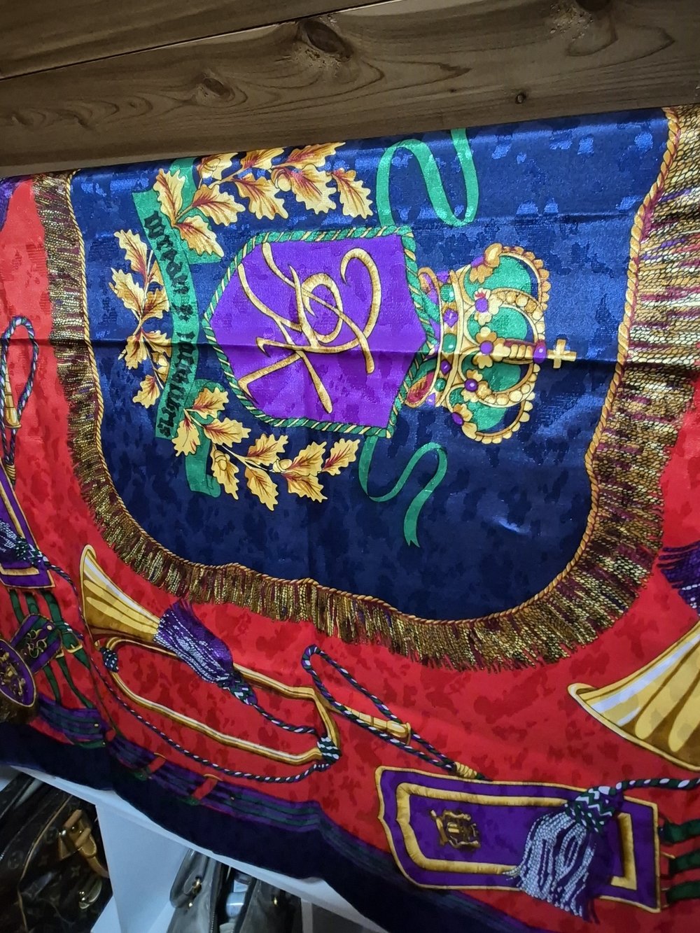 2 Scafs with Regal Flower Print